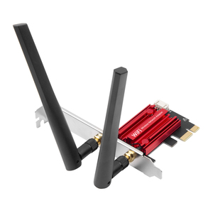ไวไฟ 6E <span class=keywords><strong>AX210</strong></span> 5400Mbps อะแดปเตอร์ไร้สาย PCIE ไตรแบนด์ 2.4G/5G/6Ghz รองรับ BT5.3 การ์ดเครือข่ายไวไฟสำหรับวิน 10/11 - Product Image 2