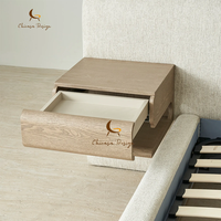Lit moderne simple et luxueux, rembourré en tissu, taille king size ou queen size, cadre en bois et en fer, lit de chambre à coucher