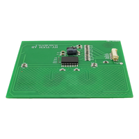 Placa de Control LED con Espejo Multibotón y 2 Teclas Táctiles, con Teclado AB y Diseño Compacto para Baño, ODM
