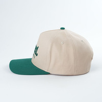 Gorra de Béisbol para Hombre, Moderna, Transpirable, de Algodón, de 5 Paneles, con Logotipo Bordado Personalizado, Gorra Deportiva con Visera Ligeramente Curvada, Gorras Estructuradas