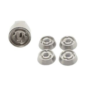 Écrou de blocage hexagonal fin poli en acier inoxydable super duplex de haute qualité A286 B8 DIN936 5 16 18, zingué, filetage fin - Product Image 1