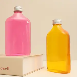 Botella vacía de plástico para bebidas, envase de 350ml y 11,6 oz, para café, leche, té, zumo, Pet, embalaje a granel para zumo, venta al por mayor