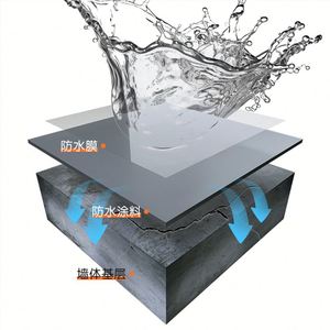 Matériau de réparation et d'étanchéité pour toitures en béton, revêtement imperméabilisant pour fuites de toiture et murs extérieurs, anti-fissuration king Crackleakage - Product Image 3