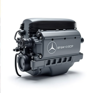 เครื่องยนต์ดีเซล Deutz BF8M1015CP 8 สูบ ระบายความร้อนด้วยน้ำ พร้อมเทอร์โบอินเตอร์คูลเลอร์ สำหรับรถผสมคอนกรีตและงานก่อสร้าง - Product Image 1