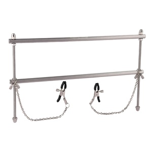 Pinza de metal ajustable para pezones con colgante y clip de presión para cadena corporal femenina - Product Image 5