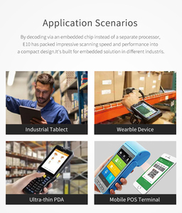 Lecteur de codes-barres Yoko E10 compact avec interface USB pour scanner d'anneau portable, tablette industrielle et lecteur de codes-barres – En stock - Product Image 3