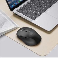 Mouse Vertikal Ergonomis 3D Nirkabel 2.4G USB Isi Ulang untuk Kantor dan Gaming