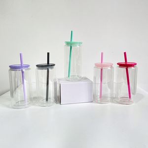 Gobelet en verre à double paroi de 3 oz, pré-percé pour sublimation, style globe à neige, en provenance des États-Unis - Product Image 4