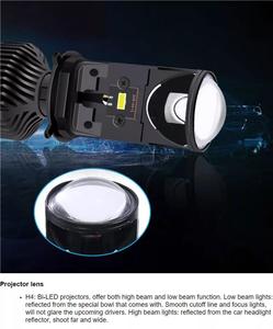 Carolyn H4 Mini LED lente proyector Y6D Y7 bombillas de faros 35W Luz de coche de haz Alto y Bajo para <span class=keywords><strong>Golf</strong></span> y <span class=keywords><strong>Polo</strong></span> al por mayor - Product Image 5