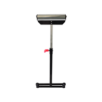 Support à roulettes pliable en acier réglable en hauteur avec une capacité de charge de 60 kg pour le travail du bois