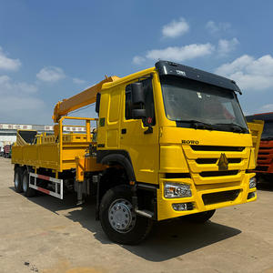 شاحنة رافعة سينوتراك هووو مستعملة متوفرة في المخزون، حمولة 10/12/14/16 طن، شاحنة رافعة للبيع - Product Image 6