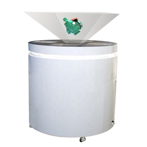 3D Holographic Projection <strong>Display</strong> 360 Degree <strong>Rotate</strong> Logo Images 3D <strong>Hologram</strong> Showcase Suspended Air Projector - Product Image 1