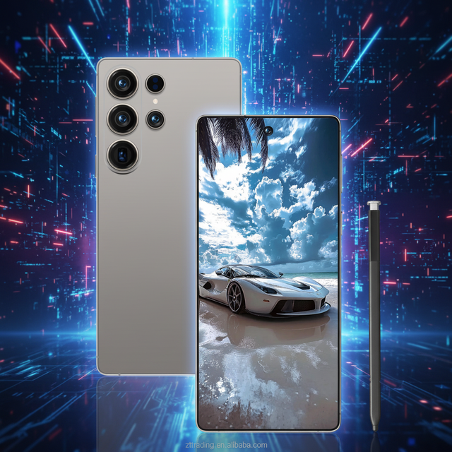 S26 Ultra 5G Android Smartphone Unlocked Dual SIM 6.9" OLED 120Hz FHD Display Octa Core Processor Face Recognition