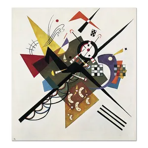 Абстрактное геометрическое искусство Wassily Kandinsky хорошо известная картина маслом ручной работы