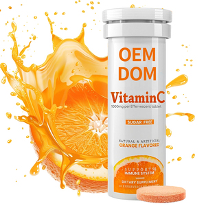 <span class=keywords><strong>Compresse</strong></span> <span class=keywords><strong>Effervescenti</strong></span> di Vitamina C 1000mg OEM ODM a Marchio Privato per il Supporto Immunitario, Prezzo di Fabbrica all'Ingrosso, Formula Personalizzata per la Salute - Product Image 1