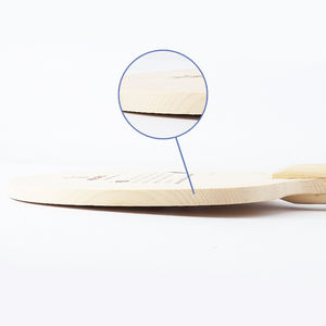 Paleta de ping pong portátil de hoja de murciélagos de tenis de mesa hinoki japonés de nivel <span class=keywords><strong>C</strong></span> de hairan - Product Image 4