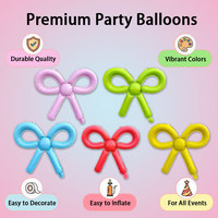 Nouveau ballon en aluminium creux de 22 pouces en forme d'arc pour mariage, anniversaire, fête des Mères, Nouvel An, festival, fête, vente en gros, fournitures de décoration de fête durables