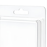 Boîte d'emballage en blister en PVC PET transparent sur mesure pour la vente au détail de petits appareils électroniques, boîte blister pliée, fabricant sur mesure