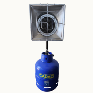 Chauffeuse verticale à gaz propane infrarouge sur pied pour l'élevage de poussins et la chaleur des fermes avicoles - Product Image 2