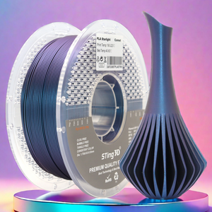Sting3d PLA PRO Starlight Filamento Seda Superficie brillante Pla Filamento 175 285 Muestra estándar AMS Friendly OEM/ODM Support Factory - Product Image 1
