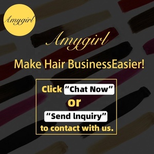 Extensiones de Cabello Brasileño Virgen Rizado y Liso al por Mayor de Amygirl, Cabello Remy de Doble Trama, Micro Extensiones de Cabello con Punta I de Queratina - Product Image 6