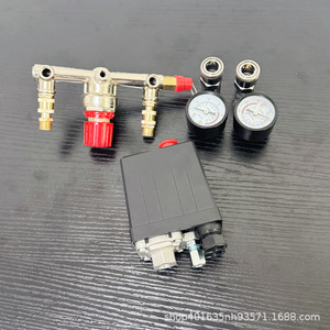Interruptor de control de presión para compresor de aire ZY con manómetros y regulador para uso industrial - Product Image 4