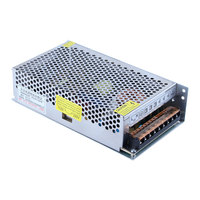 Fuente de Alimentación Industrial Conmutada MWISH S-200-24 200W 24V 8.3A para PLC, Servoaccionamiento, Válvula Solenoide, Gabinete de Control de Máquina CNC