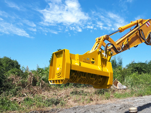 Monde personalizado forestal Nueva excavadora trituradora giratoria trituradora <span class=keywords><strong>de</strong></span> árboles cortador <span class=keywords><strong>de</strong></span> madera - Product Image 6