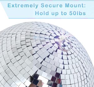 Custom <strong>Disco</strong> <strong>Balls</strong> Hanging Reflective Large Mirror <strong>Disco</strong> <strong>Ball</strong> For Home Party Festival Stage Decoration - Product Image 3