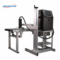 Printer kode QR Ink-Jet UV untuk mesin Coding tanggal botol pipa bantalan rem Boxes-220V inti pompa PLC untuk tanda plastik