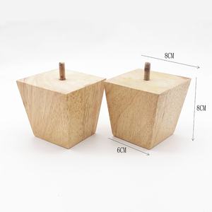 Bloc de Support de meubles en bois, Set carré, <span class=keywords><strong>pas</strong></span> <span class=keywords><strong>cher</strong></span>, ensemble de pieds modernes, pied d'armoire, lit, canapé - Product Image 6