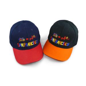 <span class=keywords><strong>Gorra</strong></span> <span class=keywords><strong>de</strong></span> béisbol bordada <span class=keywords><strong>de</strong></span> 6 paneles personalizada para niños, sombrero deportivo <span class=keywords><strong>de</strong></span> algodón transpirable, ala <span class=keywords><strong>de</strong></span> sándwich <span class=keywords><strong>de</strong></span> <span class=keywords><strong>San</strong></span> <span class=keywords><strong>Francisco</strong></span> SF American City - Product Image 2