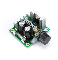 Module de régulateur de vitesse de moteur à courant continu d'origine pompe PWM commutateur de vitesse à variation continue 12V-40V 10A