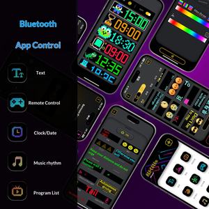 شاشة LED خارجية مقاومة للماء IP65 طراز BsLED P10، وحدة عرض مصفوفة LED بألوان كاملة بدقة 4K وسطوع 2500 شمعة/متر مربع، مقاس 320×160 ملم - Product Image 5