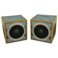 Speaker Lipat Kertas Daur Ulang Jack 3.5 mm Speaker Kardus Lipat