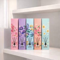 Difusor de Aromas de 100 ml con Fragancia Fresca de Frutas Variadas, Sin Alcohol, Sin Plomo, en Caja de Regalo