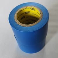 Rouleau de ruban d'emballage de tuyau de CVC adhésif d'isolation de bande de PVC pour la sangle d'attache de câble de climatisation