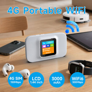 Router WiFi Móvil 4G <span class=keywords><strong>de</strong></span> Alta Velocidad <span class=keywords><strong>de</strong></span> ChiWay Factory, Router WiFi 4G LTE con Ranura para Tarjeta SIM, Mifi - Product Image 1