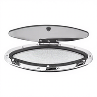 Hublot pour camping-car, bateau, marine, en plastique 316L, anti-moustiques, avec fenêtre latérale, pour bateau de pêche, avec pompe à eau pour camion