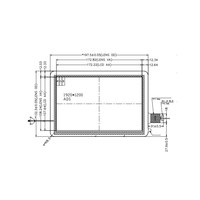 Écran LCD TFT IPS LVDS de 8 pouces 1920x1200 à haute luminosité 1000 nits avec écran tactile capacitif