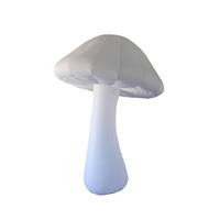 Modèle de champignon gonflable géant décoratif de scène champignon gonflable de plante d'explosion personnalisée colorée avec LED