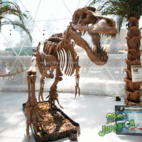 Vente d'usine Réplique réaliste de crâne de T-Rex Squelette Demi-corps Personnalisé