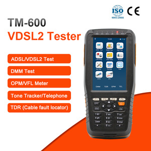 Probador ADSL2+ XDSL TM-600 OTDR con Prueba de Dial PPPoE PPPoA, Emulación de Módem DMM, Rastreador de Tonos VFL/OPM, Batería Opcional de 6600 mAh - Product Image 1