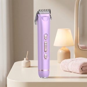 Mini rasoirs électriques rechargeables XBH Home Travel à double tête pour l'épilation des bras, des aisselles, des jambes, des poils pubiens et du corps pour femmes - Product Image 1