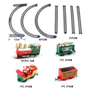 Nouveau Mini-<span class=keywords><strong>Train</strong></span> de <span class=keywords><strong>Noël</strong></span> <span class=keywords><strong>Électrique</strong></span> Lumineux et Musical, Cadeau pour Enfants du Nouvel An - Product Image 5