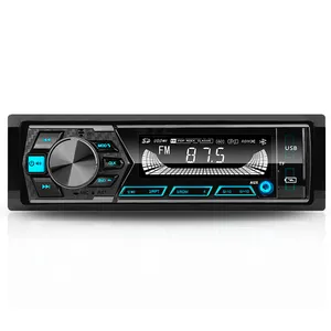 1din汽车立体声遥控数字蓝牙音频音乐12v Usb/sd/aux-in汽车收音机Mp3播放器USB/SD通用