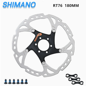 จานเบรค SHIMANO รุ่น <span class=keywords><strong>RT76</strong></span> RT56 RT86 RT54 สำหรับจักรยานเสือภูเขา จานเบรคไฮดรอลิก ขนาด 160 180 203 มม. แบบ 6 รู - Product Image 3