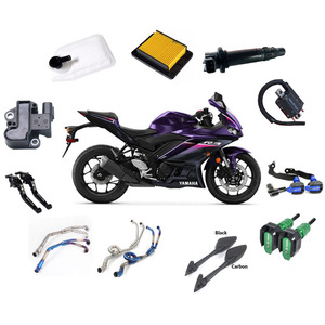 Luz indicadora de señal de giro LED para motocicleta, de plástico con 4 lentes, posición lateral B1X-H330A-00 B1X-H330A-01, señal de giro <span class=keywords><strong>modificada</strong></span> para YZF - Product Image 2