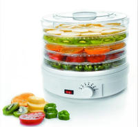 Huishouden Mini Draagbare 5-Layer Elektrische Voedsel Dehydrator/Fruit Droger