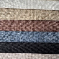 Rouleau de tissu en lin personnalisé à texture uniforme pour les fabricants d'uniformes